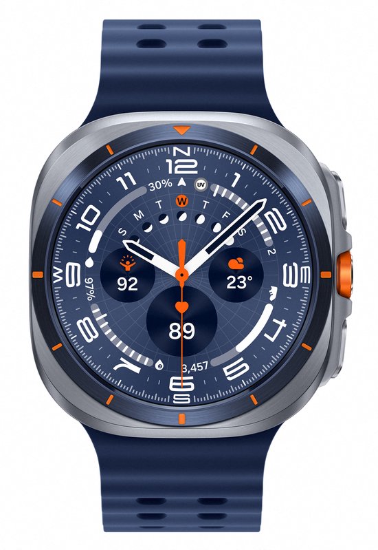 Samsung Galaxy Watch Ultra (2025) - smartwatch - 47mm - LTE - Titanium Blue